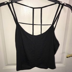 NWT Nasty Gal Cropped Strappy Top